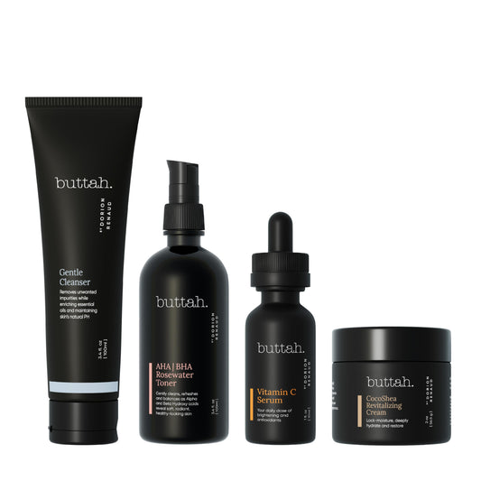 Buttah Supreme Kit cleanser bottle: gentle cleansing for smoother, brighter skin.