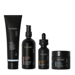 buttah Supreme Kit front packaging showing full four-piece set, ideal starter routine