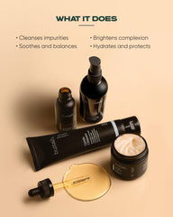 buttah Vitamin C serum pipette dispensing drop, brightening boost for uneven tone