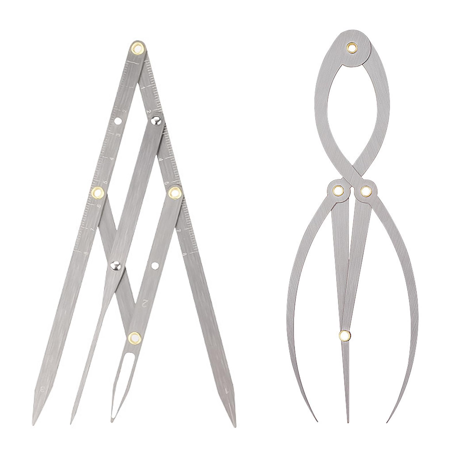 Buulea 3-point positioning brow caliper for symmetry