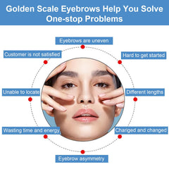 Buulea brow mapping set suitable for home and salon use