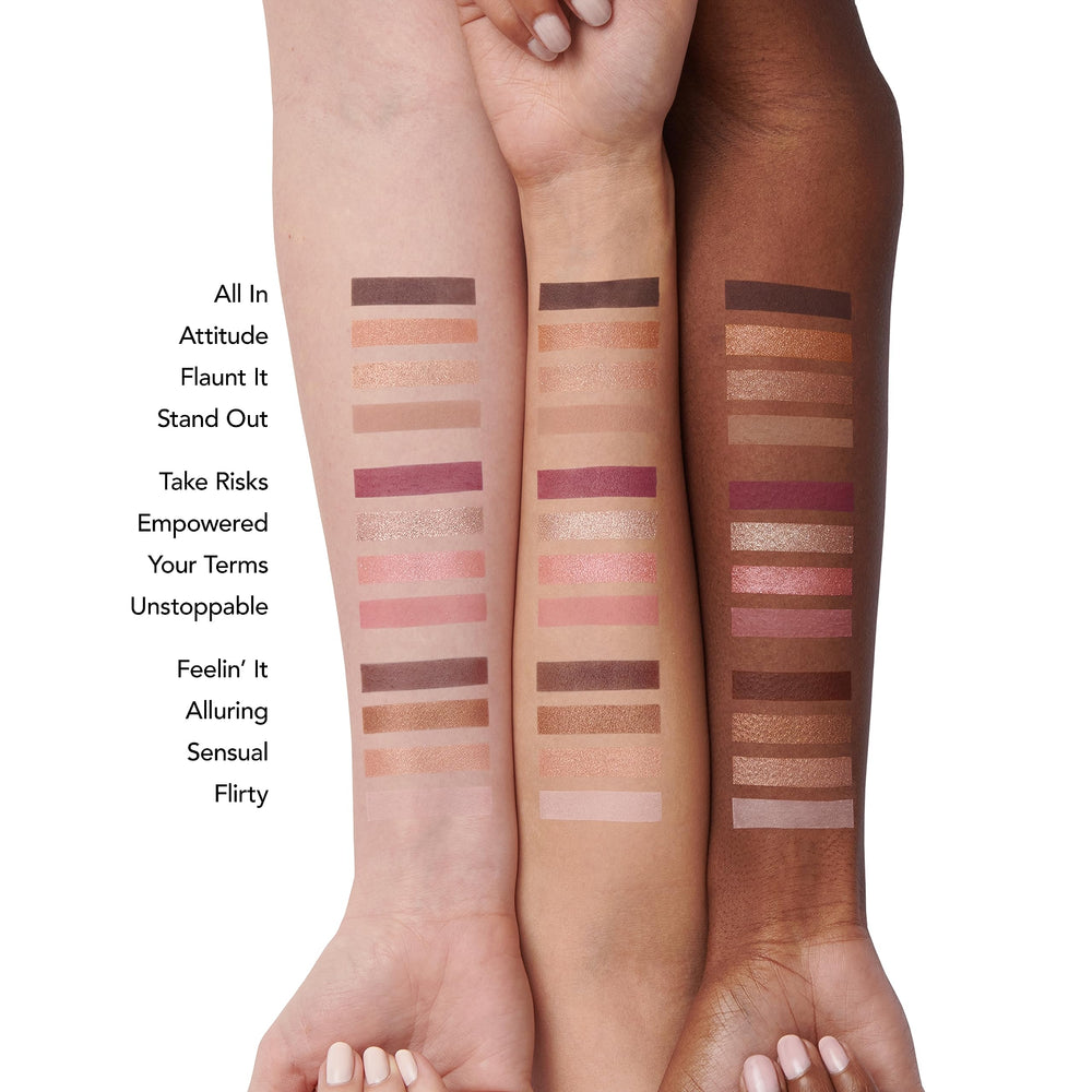 BUXOM Forever Babe satin shades provide soft, wearable shine