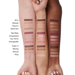 BUXOM Forever Babe satin shades provide soft, wearable shine
