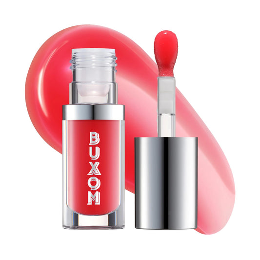Buxom Cherry Flip lip oil tube delivering instant shine and hydration