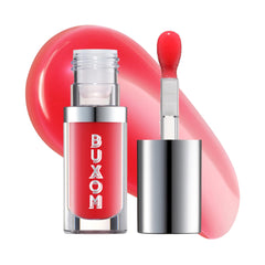 Buxom Cherry Flip lip oil tube delivering instant shine and hydration
