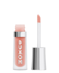BUXOM Full-On Lip Cream White Russian Mini close-up shows plump look.