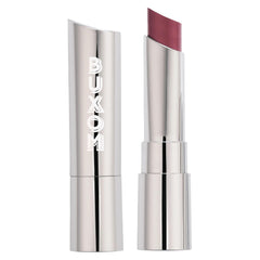 Buxom Dolly Doll lipstick on closed lips delivering pigment-rich color