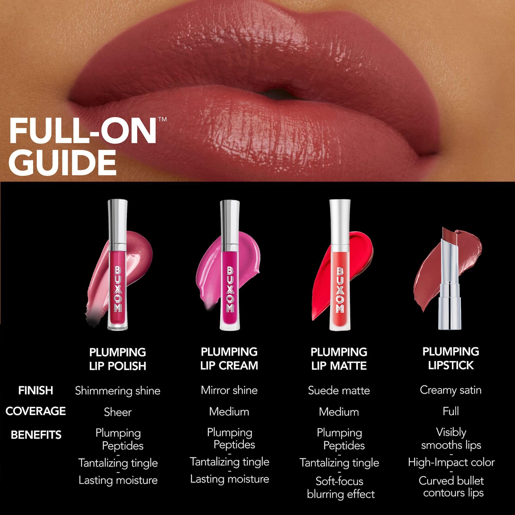 Buxom Dolly Doll cruelty-free formula, free from parabens and mineral oils