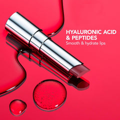 Lips wearing Skin Tease with smooth, even color application