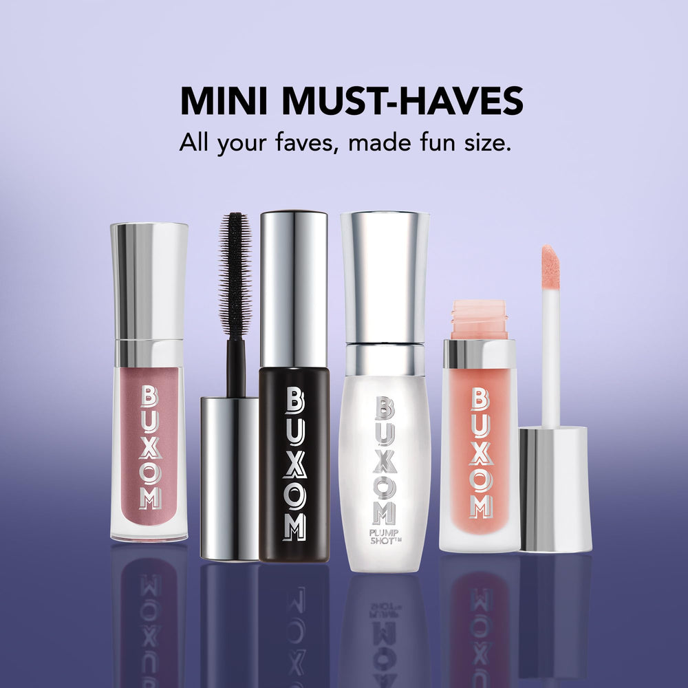 On-the-go use of BUXOM mascara for daily wear and bold looks.