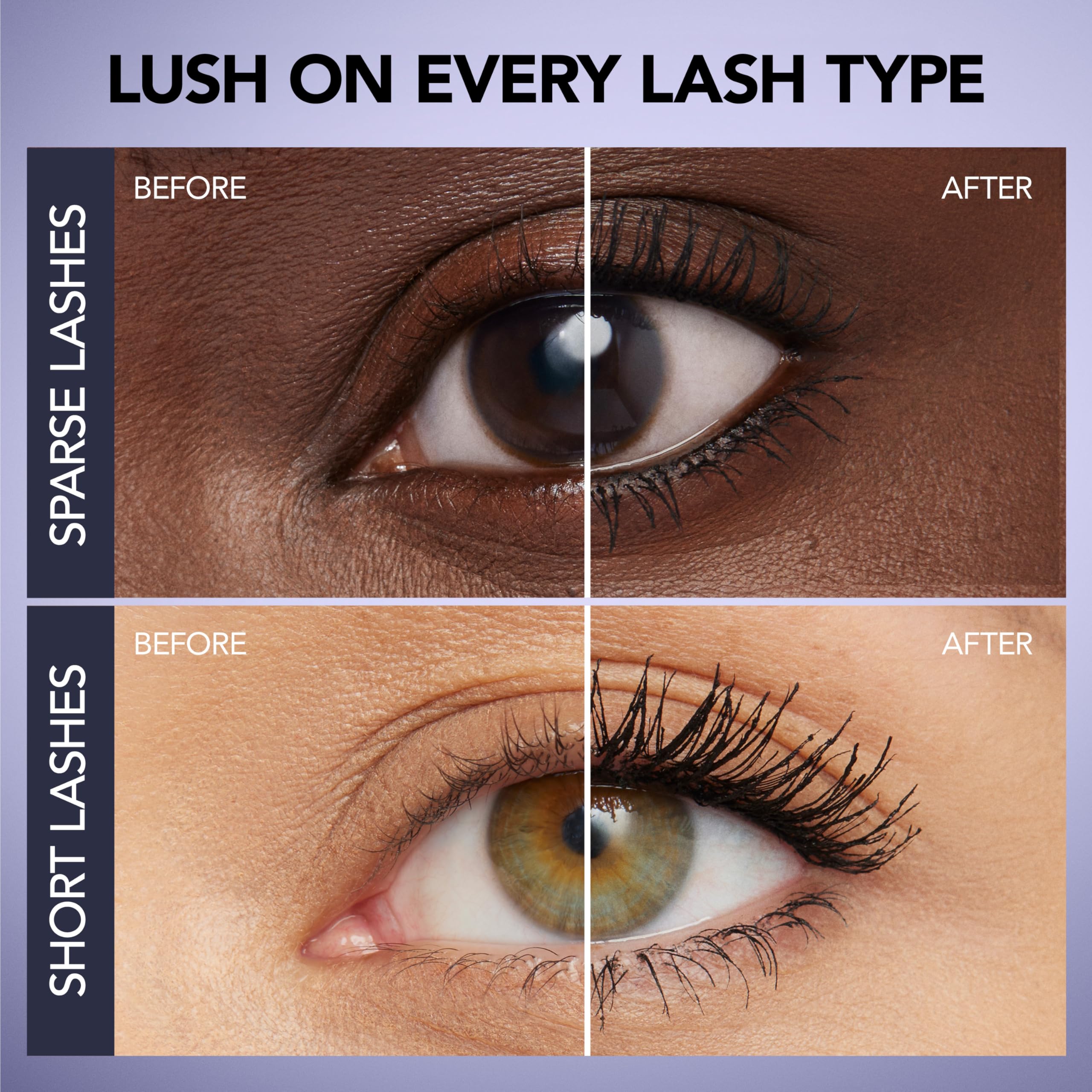 BUXOM wand gliding through lashes for added volume and curl.