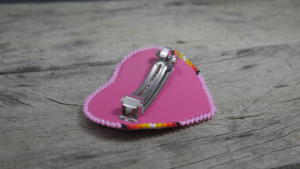 BuyBeaded handmade zirconia bead clip stays secure with subtle sparkle.