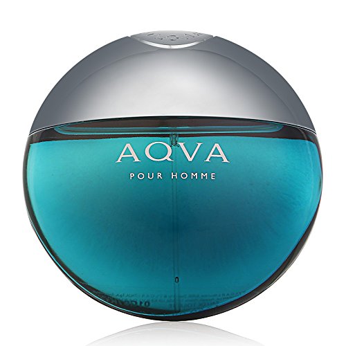 BVLGARI Aqua 3.4 edt bottle front, fresh and versatile daily fragrance for men.