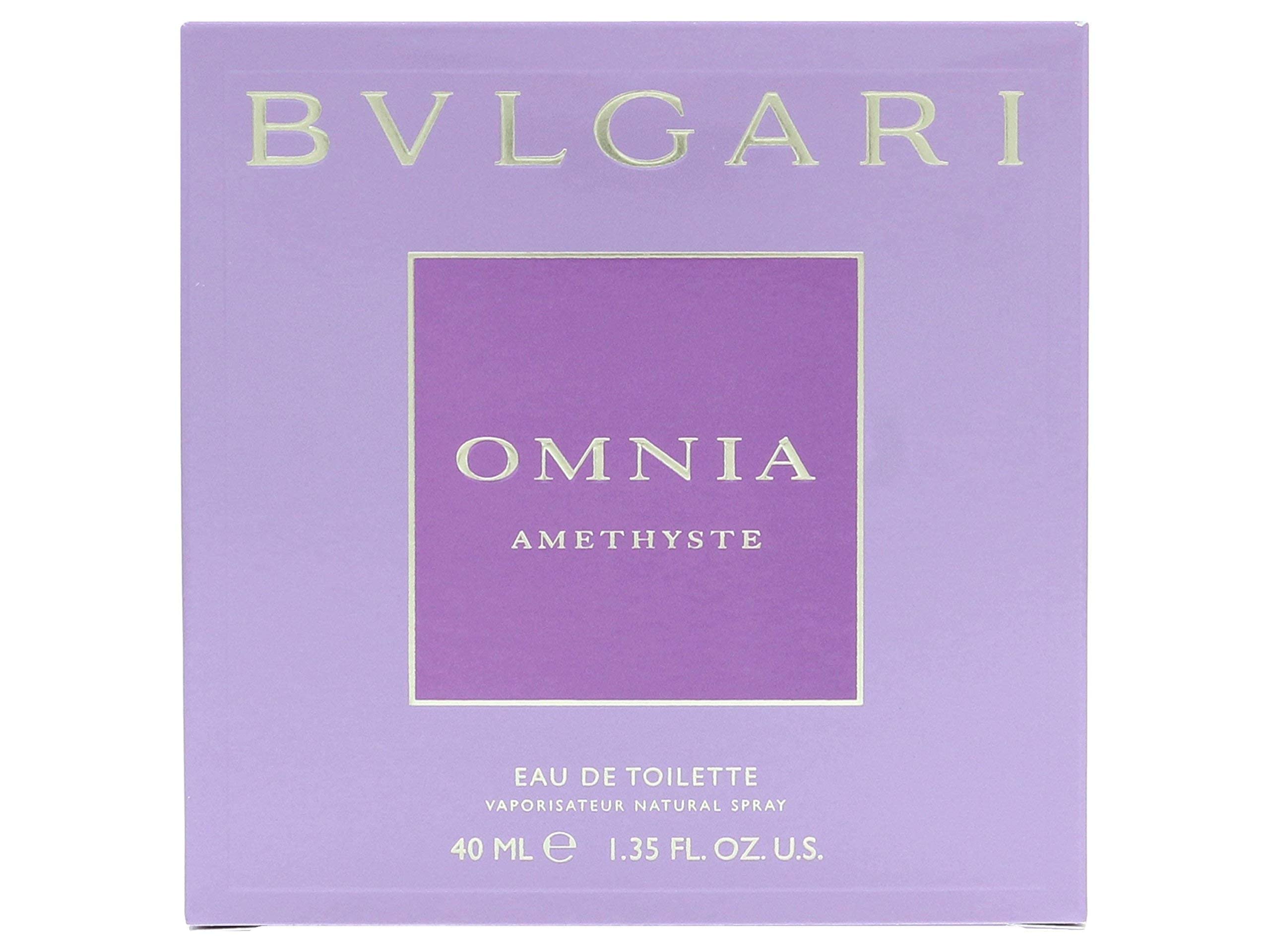 BVLGARI Omnia Amethyste side view, balanced proportions and elegance.