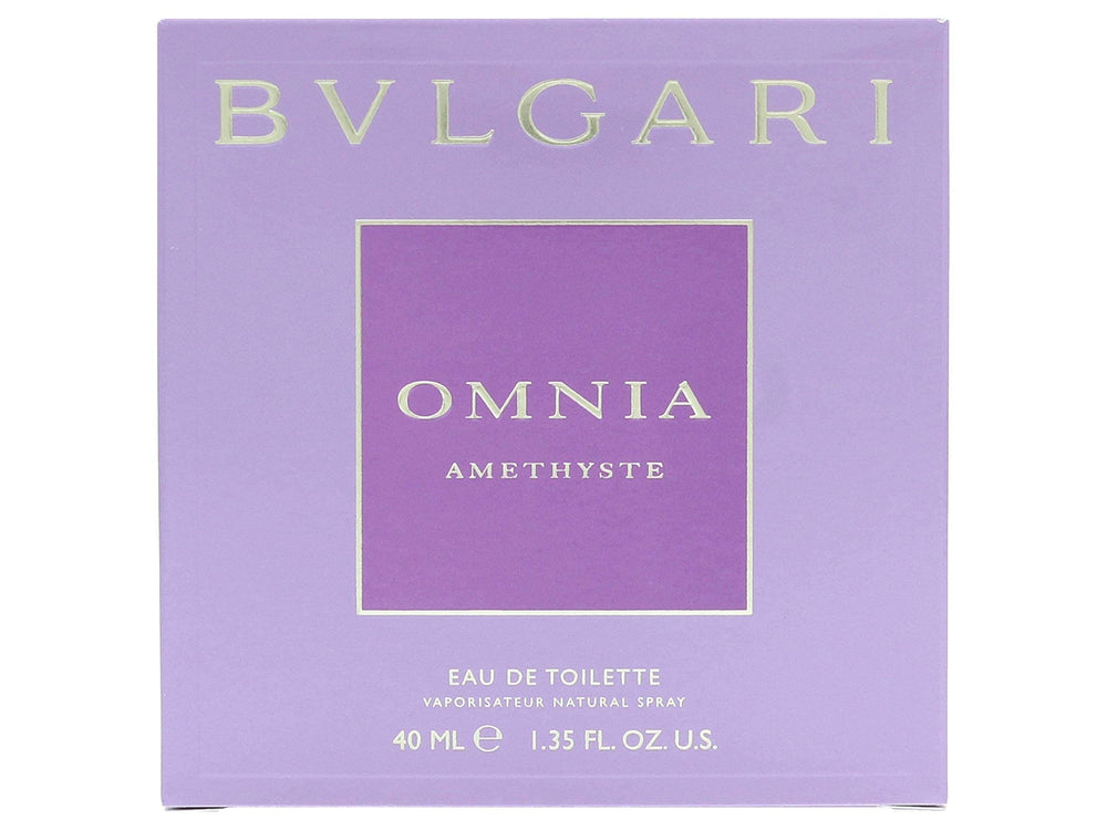 BVLGARI Omnia Amethyste side view, balanced proportions and elegance.