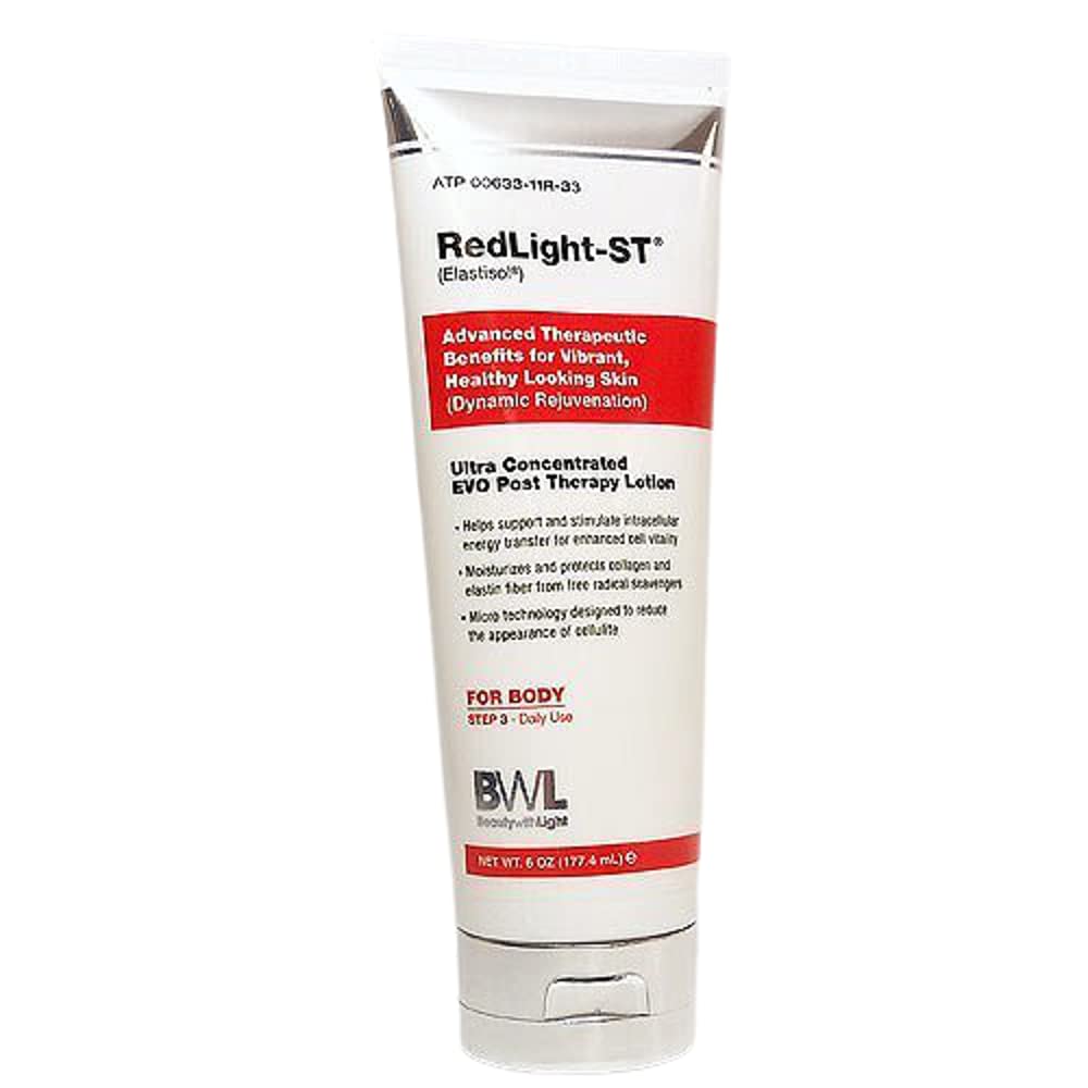 BWL RedLight-ST EVO lotion texture shows rich, quickly absorbing formula for comfort.