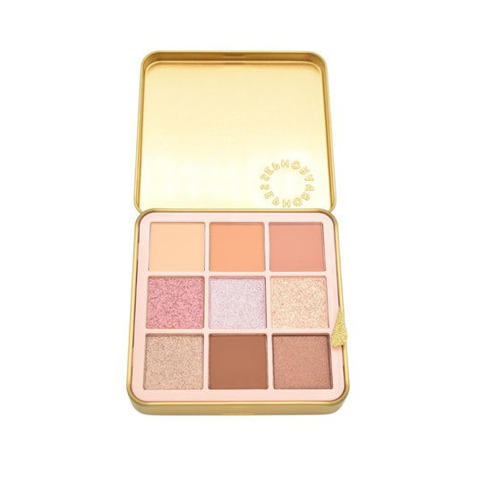 BY MARIO 9 Eyeshadow Palette close-up swatches reveal rich pigment payoff.