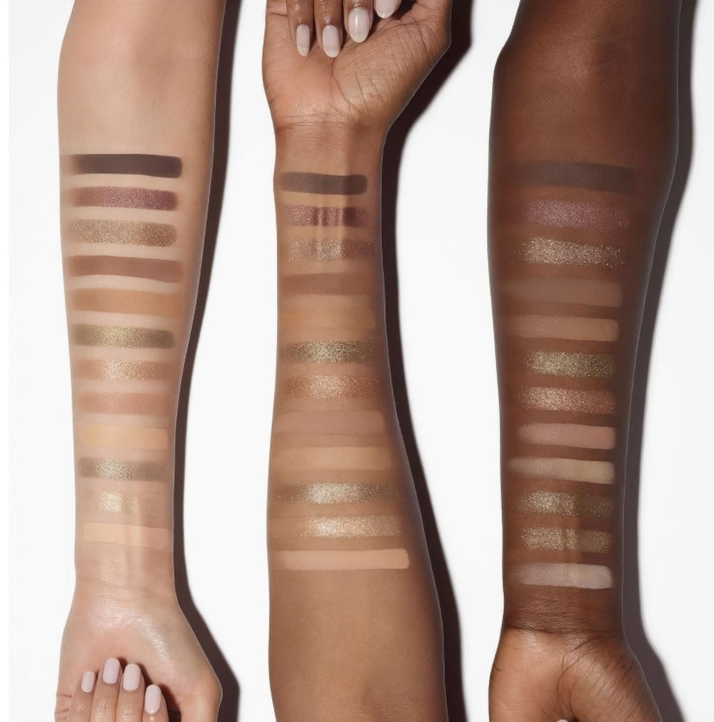 BY MARIO Ethereal Eyes Nature taupe shade swatch for daily definition