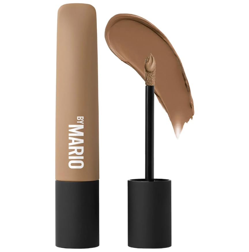 BY MARIO Master Mattes taupe cream shadow swatch for crease-proof, all-day wear.
