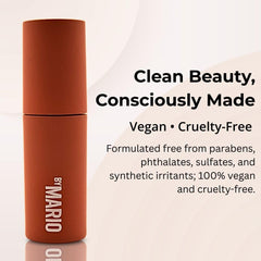 BY MARIO MoistureGlow swatch demonstrates comfortable, everyday wear.