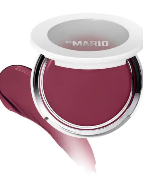 BY MARIO Soft Pop Plumping Blush Veil showcases radiant cheeks with versatile sheer to bold color.