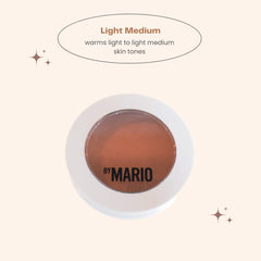 BY MARIO SoftSculpt bronzer swatch on skin adding natural warmth