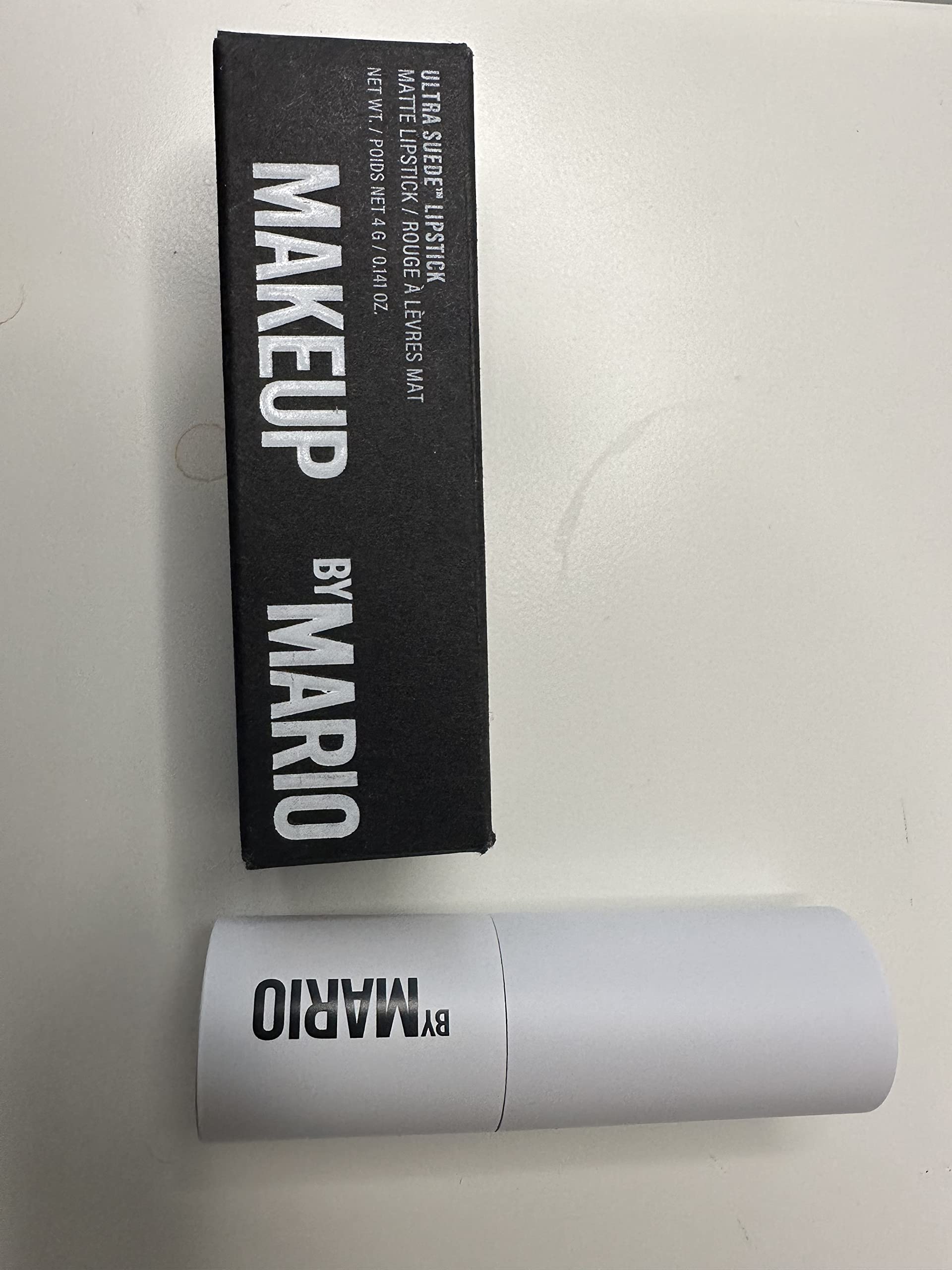 BY MARIO Ultra Suede Lipstick glide highlights the smooth wax blend for an ultra comfortable wear