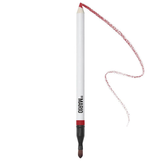 BY MARIO Ultra Suede Lip Pencil packaging with premium design and easy grip.
