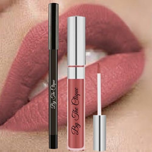 By The Clique Beach Babe nude lipstick swatch on arm for shade check.