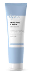 By Veira Moisture Cream jar close-up showing creamy texture for dry, frizzy hair hydration