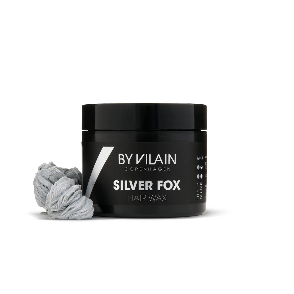 By Vilain Silver Fox Mud Wax creamy texture enables smooth application.