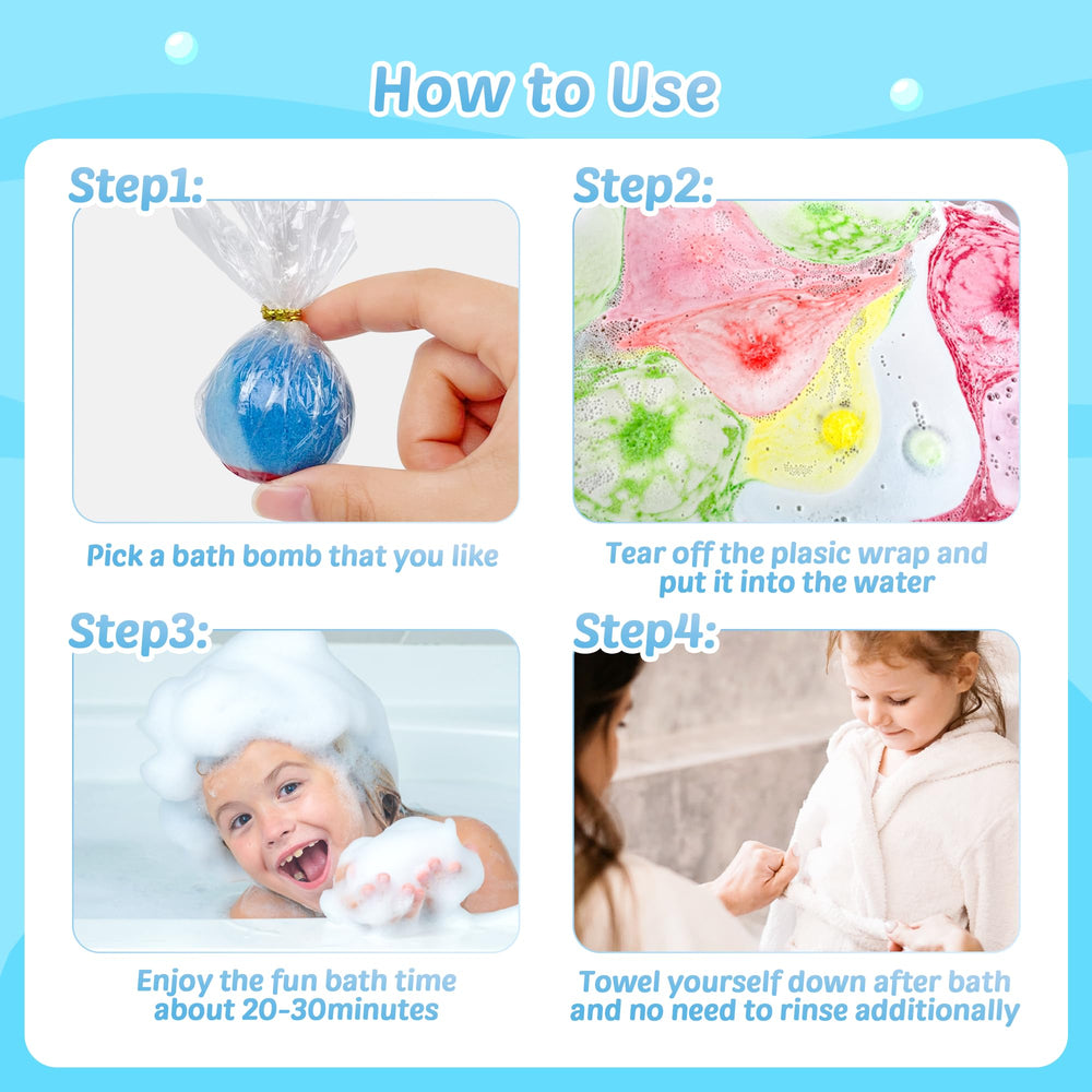 BYGGVIR bath time with glow-in-the-dark toy sparks imaginative play