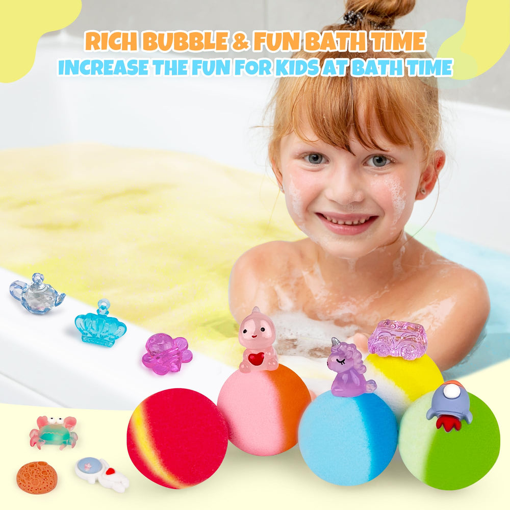 BYGGVIR kids enjoy bath time with smiles and bubbly color.