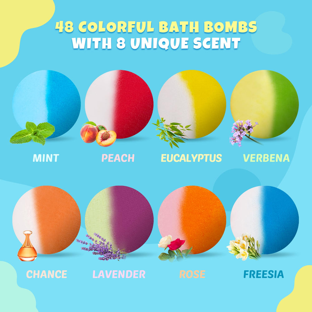 BYGGVIR unboxing bath bomb toy inside highlights the surprise element.