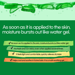 Ideal for after-sun care and soothing minor irritation.