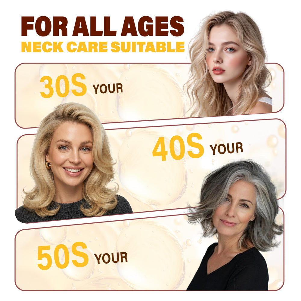 BYMOLIA daily neck-care routine supports firmer, smoother décolletage.