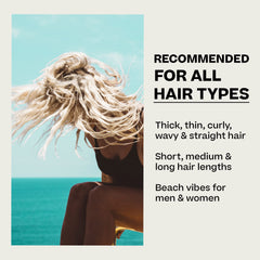 BYRD Sea Salt Surfspray ingredient highlight with quinoa proteins and sea buckthorn