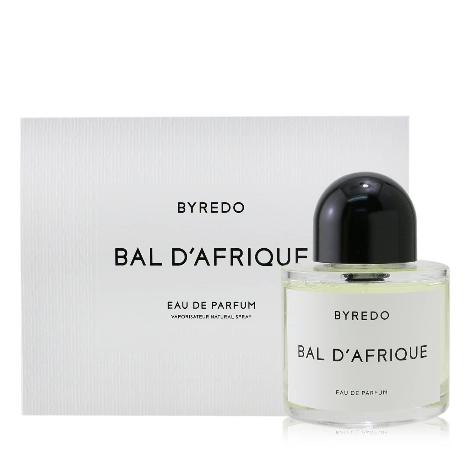 Byredo Bal Dafrique bottle top close-up, emphasizing a refined scent experience.