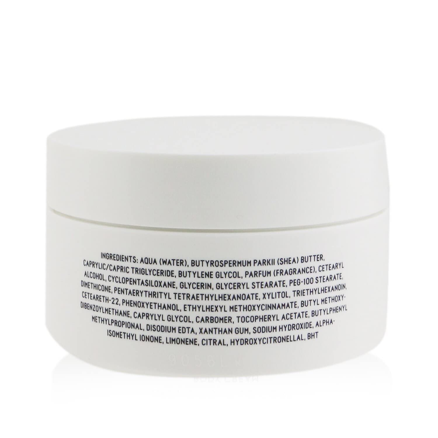 Byredo Blanche Body Cream texture close-up reveals rich, lasting moisture.