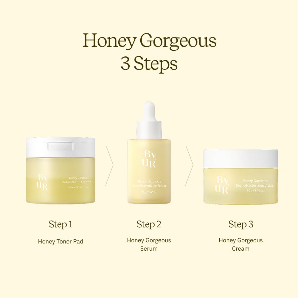 ByUR Honey Gorgeous Keep Toner Pad suited for daily use in skincare