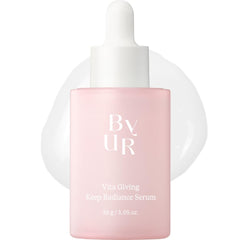 ByUR Vita Giving Keep Radiance Serum pack shot highlighting daily brightening