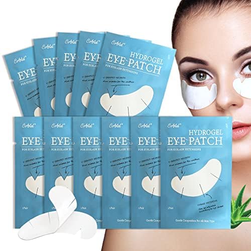 C. ARTIST under-eye gel pads kit shown in packaging for lash prep