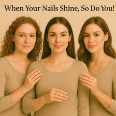 C CARE Milk and Honey cuticle oil in spa-like home setup.