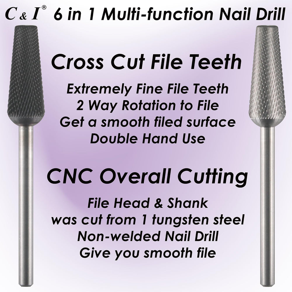 C & I CNC-cutting ensures balanced rotation and a polished surface.