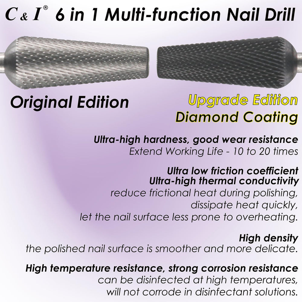 C & I six-in-one design combines three sizes for varied filing tasks.