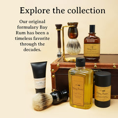 C.O. Bigelow Bay Rum deodorant provides long-lasting odor control.