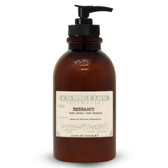 C.O. Bigelow Bergamot Body Lotion bottle highlighting rich moisture for dry skin