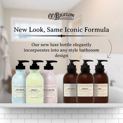 C.O. Bigelow Bergamot Hand Wash pump-dispense for easy cleansing.
