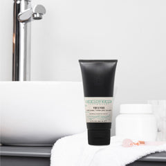 Close-up of Vetiver cream texture from C.O. Bigelow for silky hands.