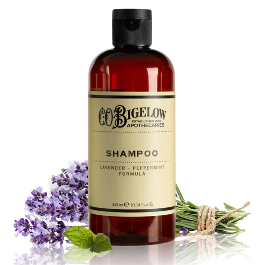 C.O. Bigelow Lavender Peppermint Shampoo bottle ready for a refreshing daily cleanse.